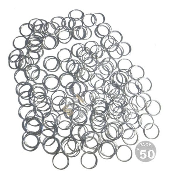 50 Argollas Caireles Uniones Enganche Argollitas 0