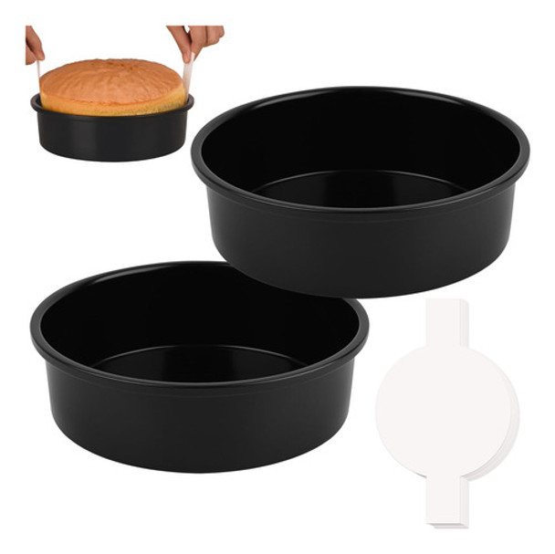 Molde Para Tartas Huakener De 10 Pulgadas, Juego De 2 Moldes 0