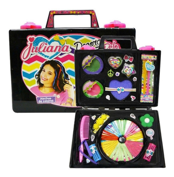 Valija Juliana Decora Tu Pelo Con Accesorios Original 0