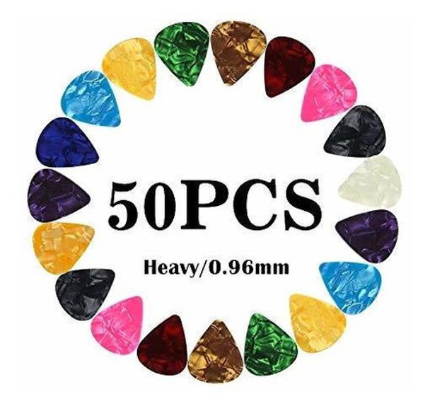 Puas De Guitarra De Calibre Pesado Y Grueso, Surtido De Per 0