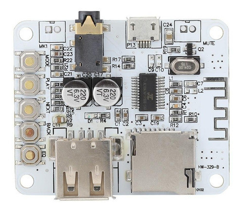 3 X Módulo Decodificador Som Mp3 Bluetooth Pen Drive 0