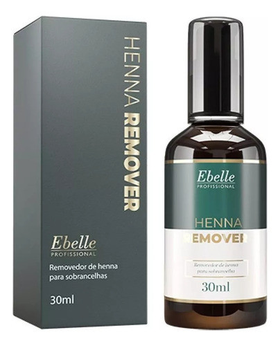 Removedor De Henna Para Sobrancelha Ebelle 30ml 0