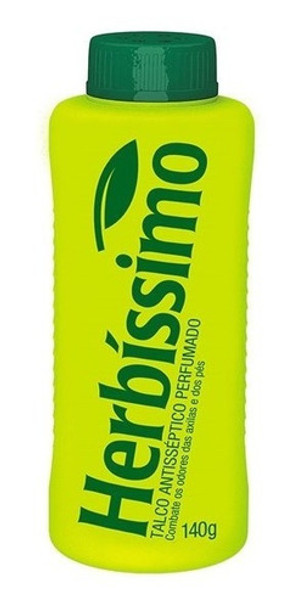 Kit C/15 Talco Antisséptico Herbíssimo 140g 0