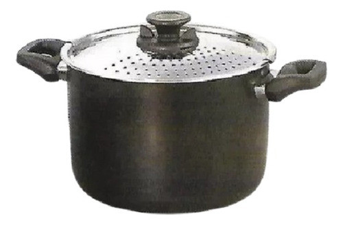 Olla 24 Cms Teflon C/ Tapa Colador Anabea 0