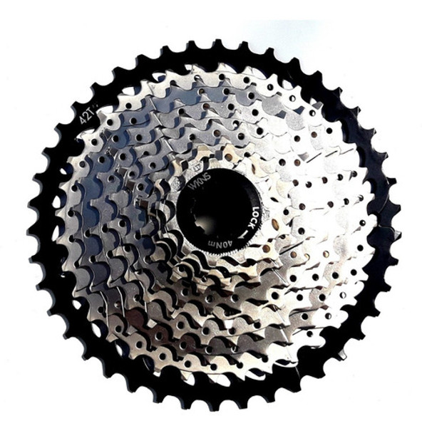Piñon A Cassette Wkns 10 Velocidades 11-42 Plata 610 Gr 0