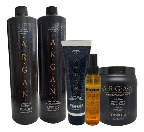 Shampoo + Acondicionador Argan Combo Fidelite Mythical 0