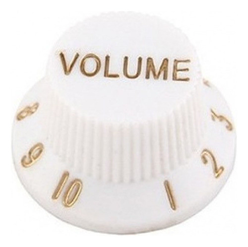 Perilla Volumen Blanca Redtone P/guit Electrica Musicapilar 0