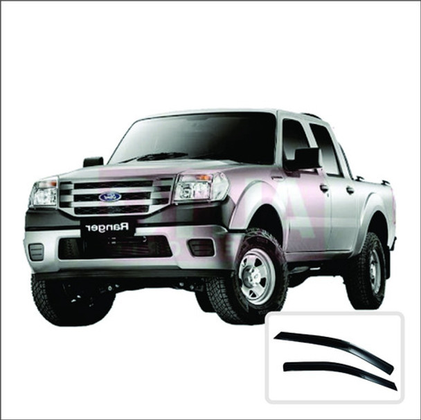 Deflector De Ventanilla Ford Ranger 96/12 X4 Del  Y Tras Col 0