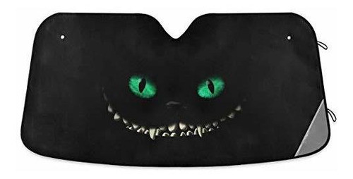 Parasol Para Auto Negro Sonrisa /plegable /140x70cm 0