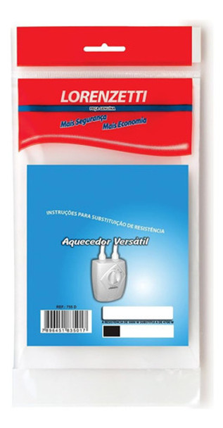 Resistência Aquecedor Versátil 755 127v 5500w Lorenzetti 0