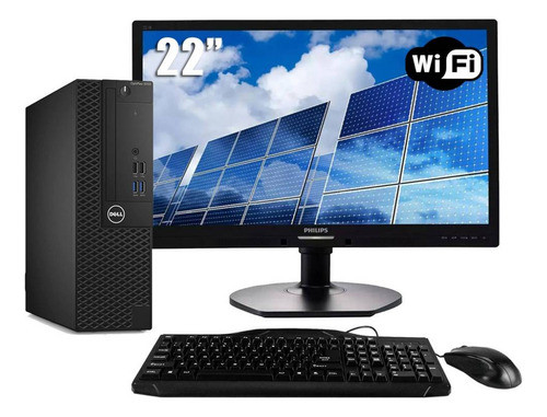 Pc Dell Gx3050 Core I5 6ta 8gb 256 Ssd W10 Pro Led 22 Wide 0