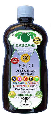 Casca-b  Próstata -  423ml - Kit Pra 30 Dias 0