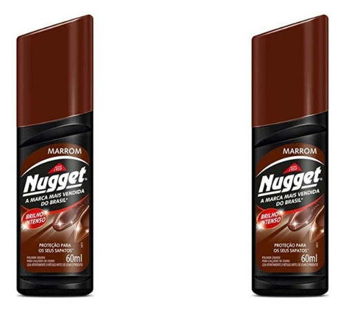 Kit C/2 Nugget Líquido Marrom 60ml 0