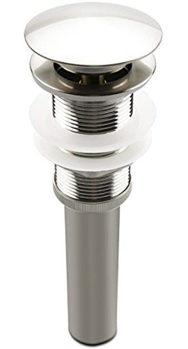 Desagüe Del Fregadero De Niquel Cepillado Sin Desbordamien 0