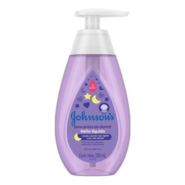 Baño Líquido J&j Dulces Sueños 200ml 0
