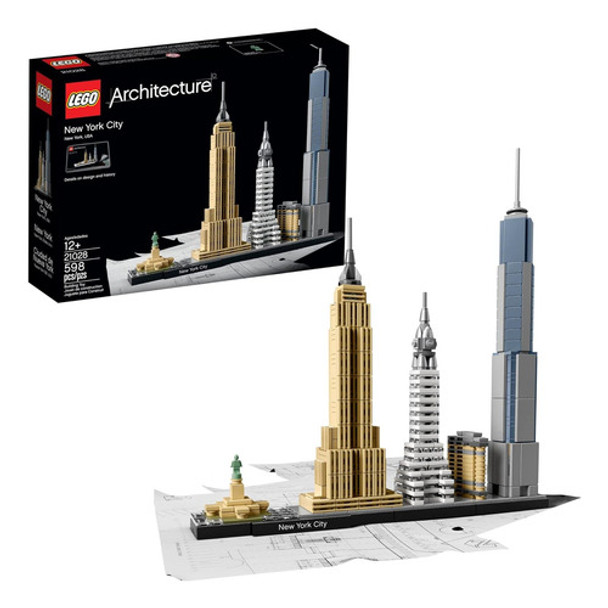 Lego Architecture Ciudad Nueva York 21028 Skyline Collection 0