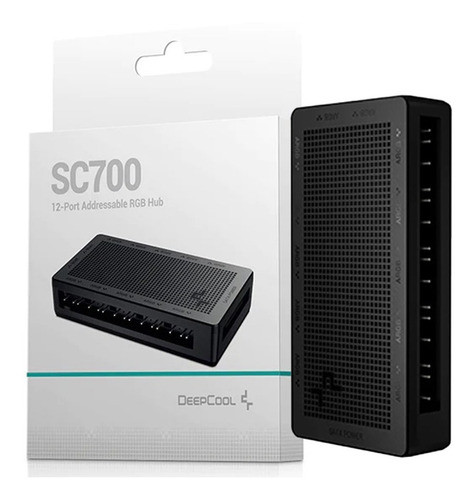 Controlador Argb Deepcool Sc700 C/12 Portas Argb 0