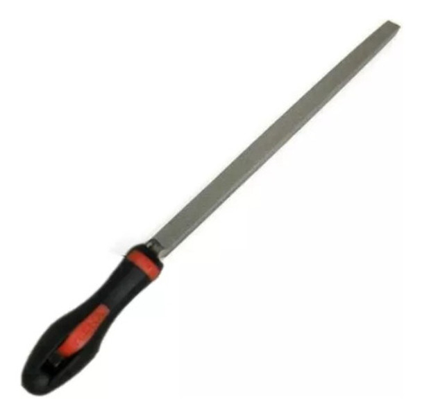 Lima Triangular Bastarda 20cm Con Cabo Y Funda Premiun Plena 0