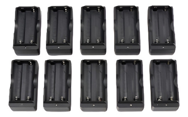Cargador Doble De 10pc 18650 Batería Para 18650 3.7v Li-ion 0