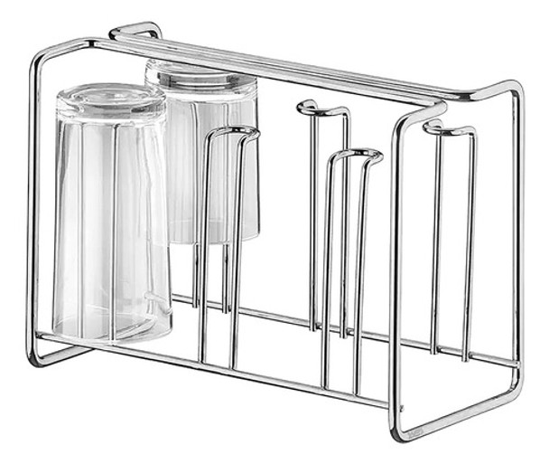 Suporte Para 6 Copos Attuale - Cromado - Future 0