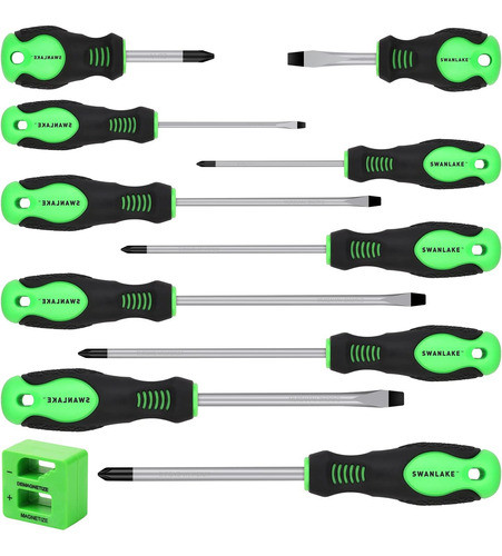 Swanlake 11-Piece Magnetic Screwdriver Set