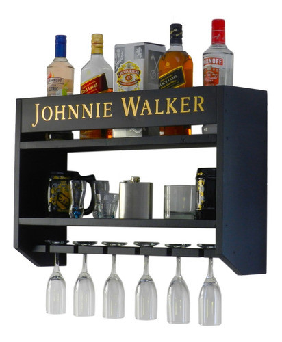 Bodega Johnnie Walker Copero Colgante De Madera 0