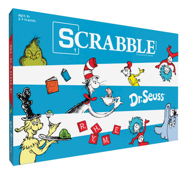 Jogo De Tabuleiro Usapoly Scrabble: Edição Dr. Seuss 0