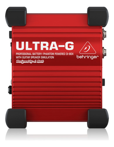 Caja De Inyección Directa Activa Behringer Ultra-g Gi100 0