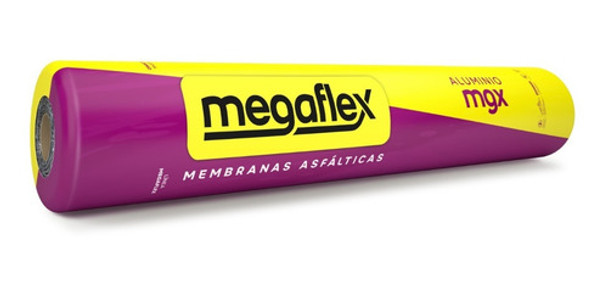 Membrana Megaflex Mgx 450 Aluminio Tradicional 40kg 0