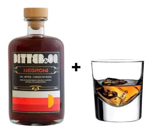 Bitter&co Negroni 700ml + Copo 0