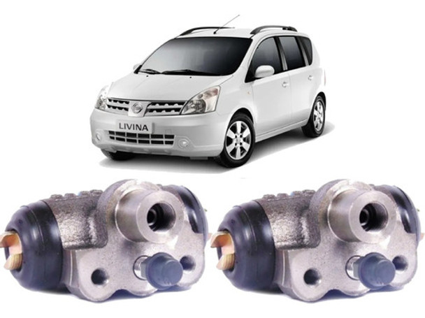 Par Cilindro Roda Traseria Grand Livina 1.8 16v 2013 A 2014 0