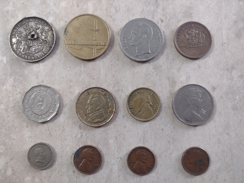 Monedas Antiguas De 1965. 0