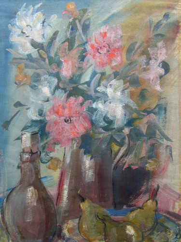 Bela Natureza-morta Com Vaso De Flores 0