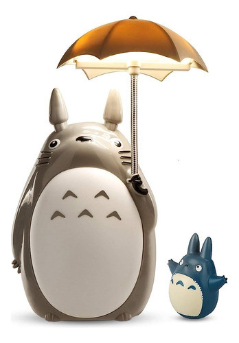~? Batvox Totoro Paraguas Led Luz De Noche Personaje Del Niñ 0