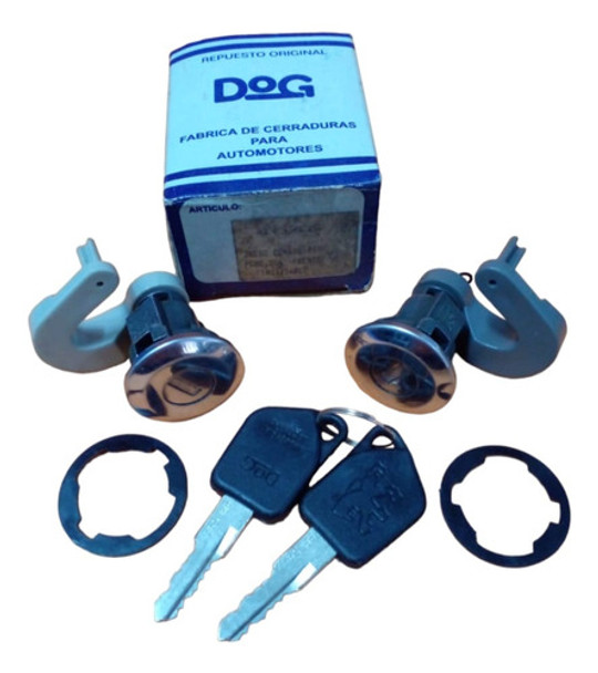 Juego Cilindro Puerta Peugeot 306 Industria Nacional 0