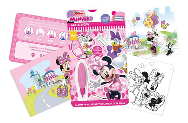 Agua Wow Minnie Disney Colorear Con Agua Tapimovil 0 Agua Wow Minnie Disney Colorear Con Agua Tapimovil 0