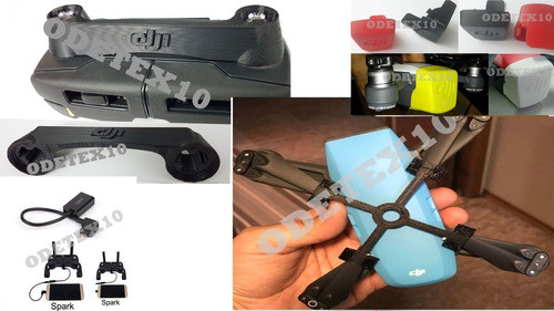 Dji Spark Drone 4pç Protetor Trava Helice Seguranc Acessorio 0