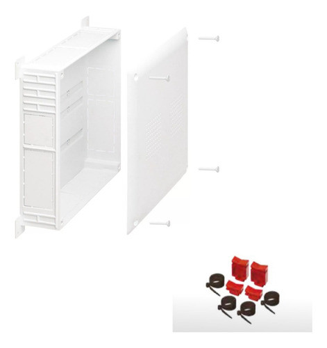 Gabinete Plastico 650 + Sujetador Para Colectores 0