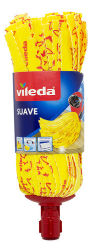 Vileda Mopa Lampazo Suave Repuesto Microfibra Limpieza 6c 0
