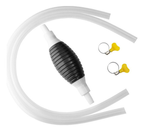2 Bomba Sucção Manual Transferência Etanol Água Gasolina 0