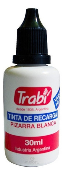 Tinta Trabi Para Marcador De Pizarra Acrilica Negro Trabi 0