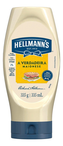 Atacado C/8 Hellmann's Maionese Tradicional 335g 0