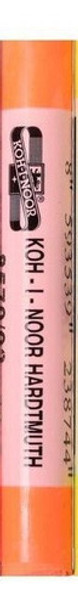 Tiza Pastel Koh-i-noor Toison D'or 8570 Naranja Fluo Unidad 0