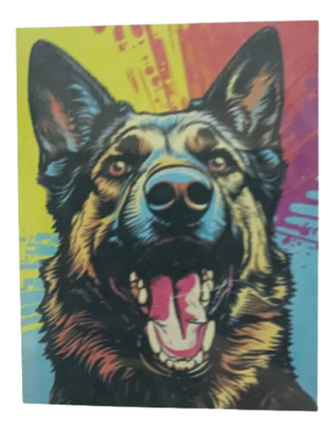 Pintura Por Diamantes Kit Completo 30x40cm Perrito Ovejero 0