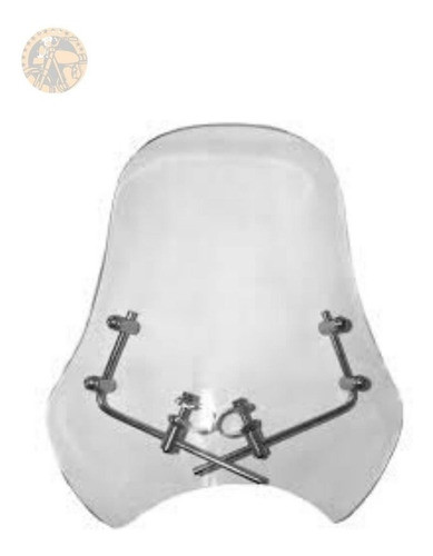 Para Brisa Bolha Moto Honda Shadow 600 Cristal 0