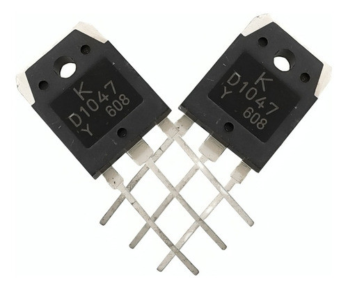 Transistor Fet Mosfet 2sd1047 (2 Peças) Sd1047 D1047 1047 0
