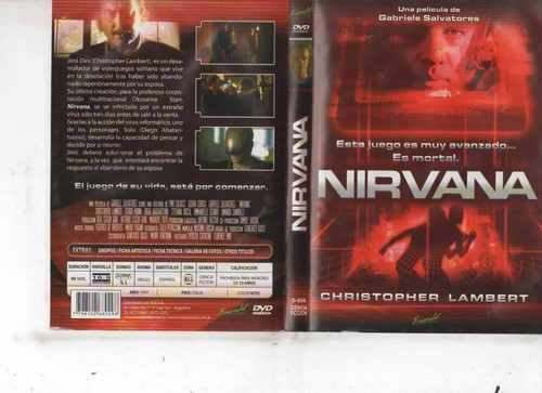 Nirvana - Dvd Original - Buen Estado 0
