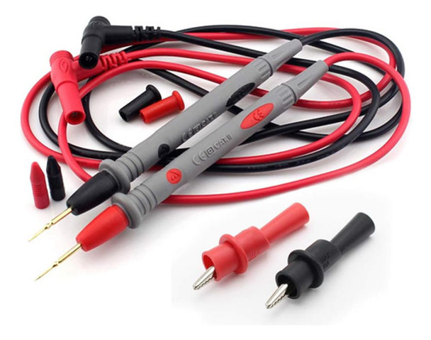 Kit De Cables De Prueba De Multímetro, Cable De Prueba De So 0