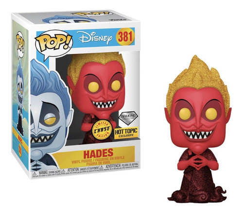Funko Pop Disney Hercules Hades Gitd Chase Hot Topic 0