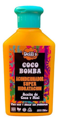 Acondicionador Coco Bomba Bellissima Delfi Super Hidratacion 0